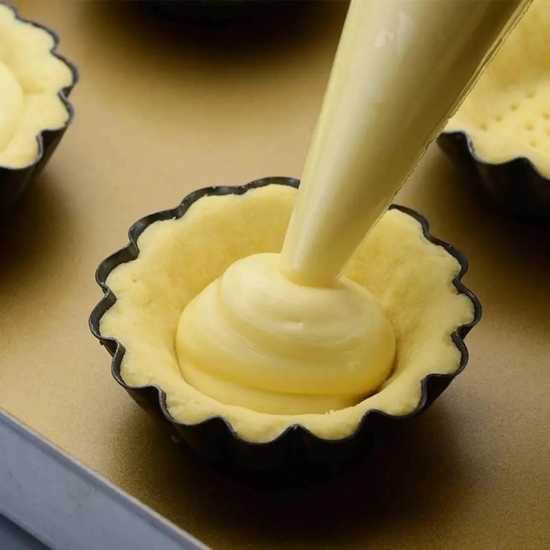SET DE 48 MOLDES MINI TARTALETA DE ALUMINIO PARA POSTRES - 4