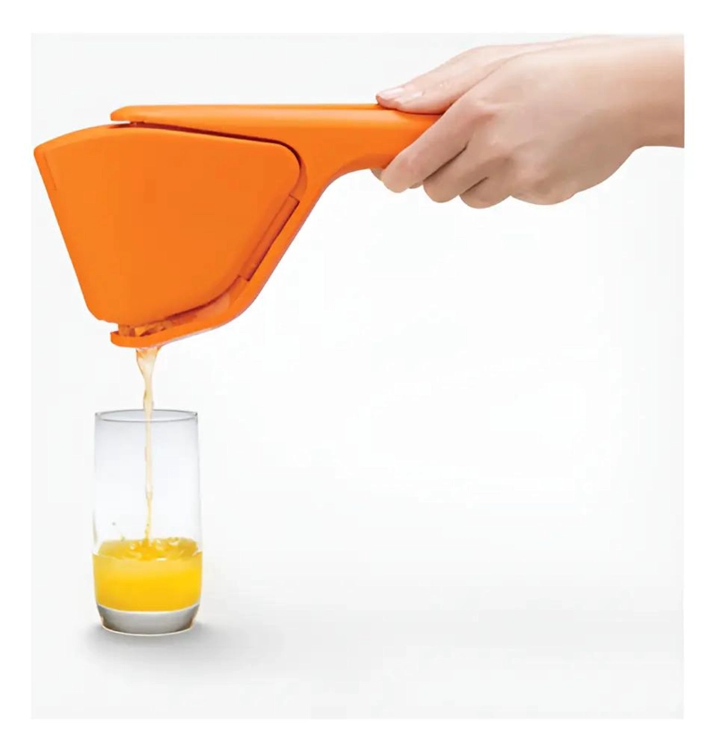 EXPRIMIDOR DE JUGO CON BISAGRA PARA MENOR ESFUERZO Y FACIL LIMPIEZA - 1