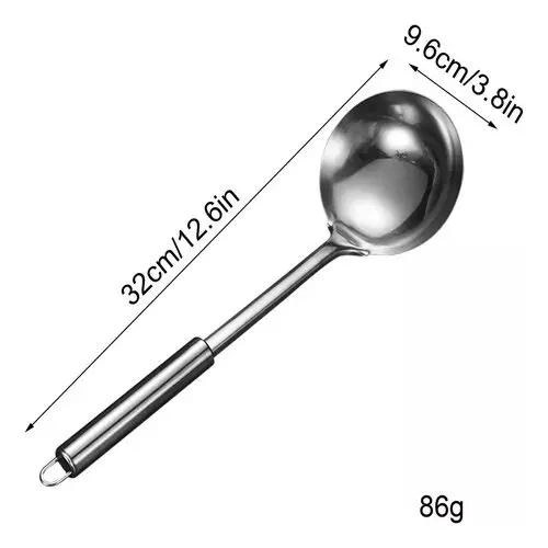 SET DE UTENSILIOS DE COCINA EN ACERO INOXIDABLE CON 7 PIEZAS - 3