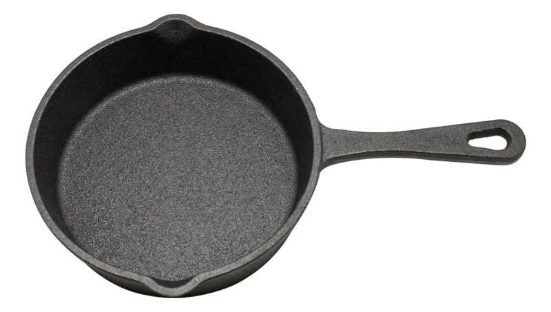 SARTE N DE HIERRO FUNDIDO DE 14 CM PARA COCINA Y ASADO - 1
