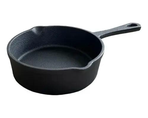 SARTE N DE HIERRO FUNDIDO DE 14 CM PARA COCINA Y ASADO - 4