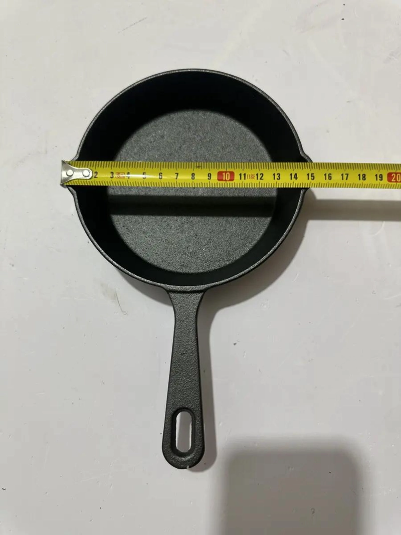 SARTE N DE HIERRO FUNDIDO DE 14 CM PARA COCINA Y ASADO - 5