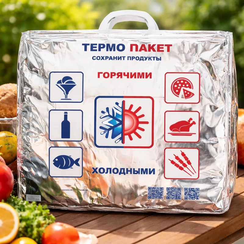 BOLSA TE RMICA PARA ALIMENTOS CON AISLAMIENTO PARA FRIO Y CALOR - 1