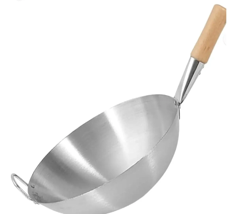 SARTE N WOK ANTIADHERENTE DE ACERO INOXIDABLE PARA FOGON 36 A 40 CM - 5