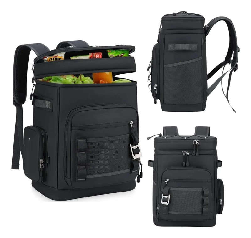 NEVERA MOCHILA REFRIGERANTE PORTATIL DE 30 LITROS PARA CAMPING Y ACTIVIDADES AL  - 1