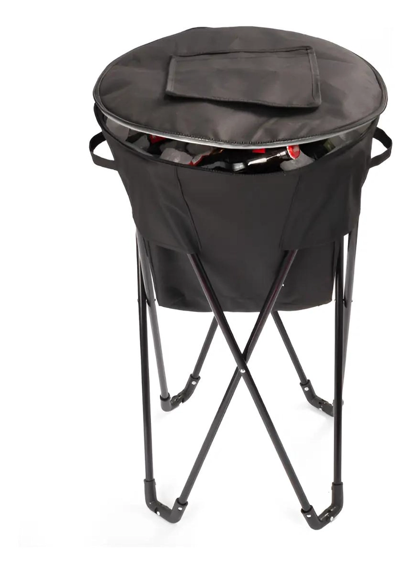 ENFRIADOR PLEGABLE CON PATAS CAPACIDAD 50 LITROS PARA CAMPING Y PLAYA - 1