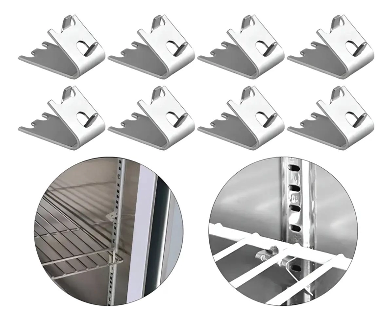 SET DE 8 SOPORTES METALICOS PARA VENTILADORES DE COMPUTADORA - 1
