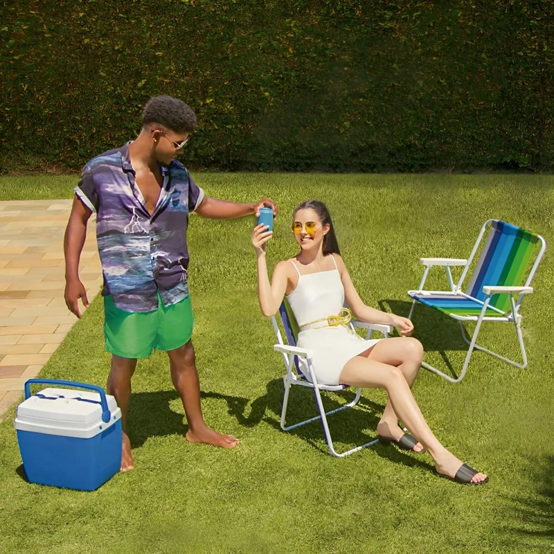 COOLER TE RMICO PORTATIL CON CAPACIDAD PARA 34 LITROS Y 50 LATAS - 5