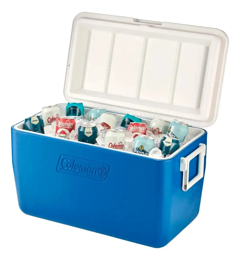 COOLER PORTATIL CON CAPACIDAD PARA 76 LATAS Y 48QT DE VOLUMEN - 4