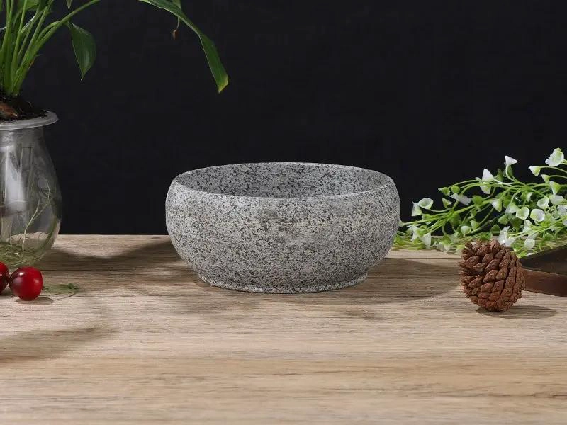 MORTERO DE PIEDRA DE 16 CM PARA MOLER ESPECIAS Y PREPARAR COCTELES - 3