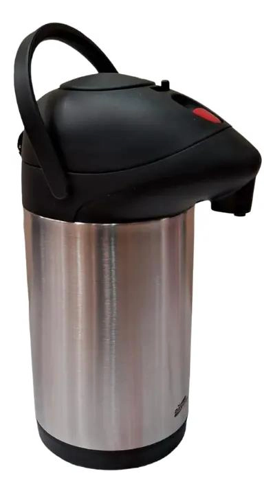 TERMO DE ACERO INOXIDABLE CON CAPACIDAD DE 4 LITROS Y SIFON INTEGRADO - 2