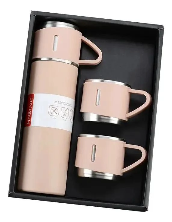TERMO DE ACERO INOXIDABLE CON AISLAMIENTO AL VACIO DE 500 ML EN COLORES VARIADOS - 3