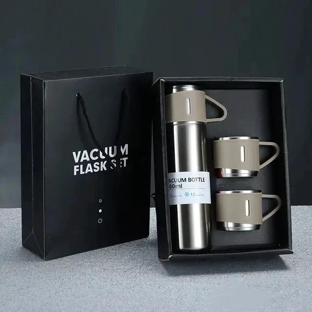 TERMO DE ACERO INOXIDABLE CON AISLAMIENTO AL VACIO DE 500 ML EN COLORES VARIADOS - 4