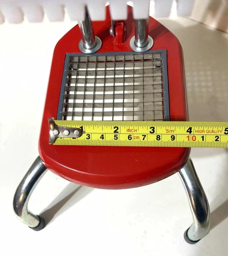 PICADOR MANUAL PARA PAPAS Y CEBOLLA CON CUCHILLO DE 8 MM - 4