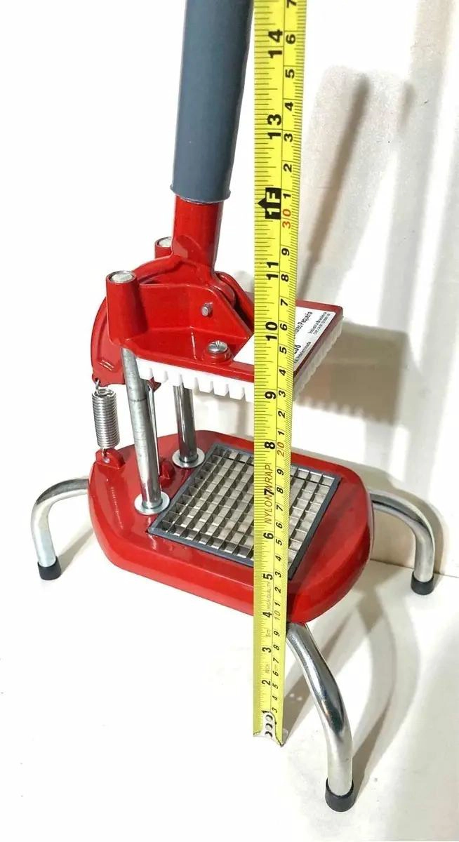PICADOR MANUAL PARA PAPAS Y CEBOLLA CON CUCHILLO DE 8 MM - 5