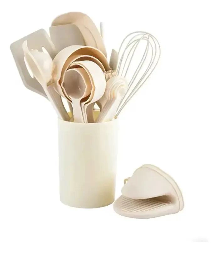 SET COMPLETO DE UTENSILIOS DE COCINA DE SILICONA CON 21 PIEZAS - 2