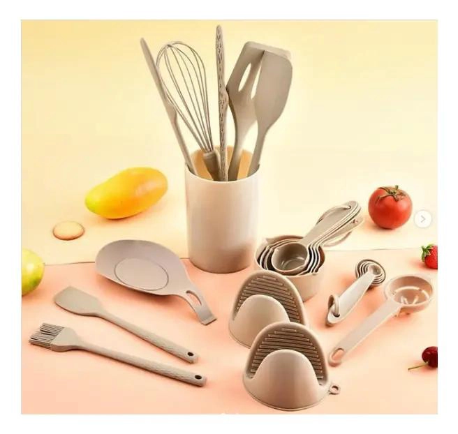 SET COMPLETO DE UTENSILIOS DE COCINA DE SILICONA CON 21 PIEZAS - 5