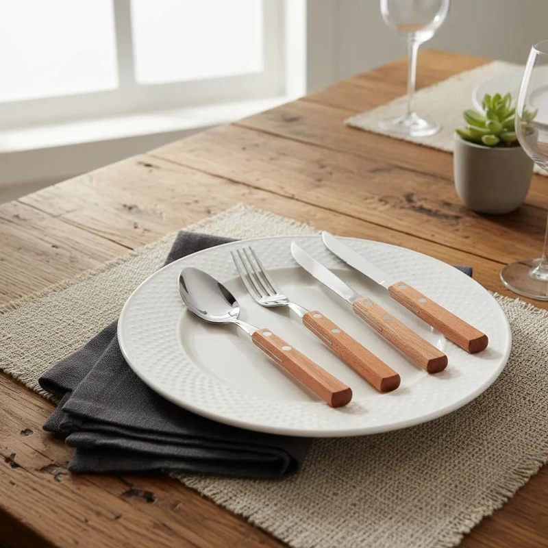 SET COMPLETO DE UTENSILIOS DE COCINA Y CUBIERTOS EN PACK DE 18 PIEZAS - 1