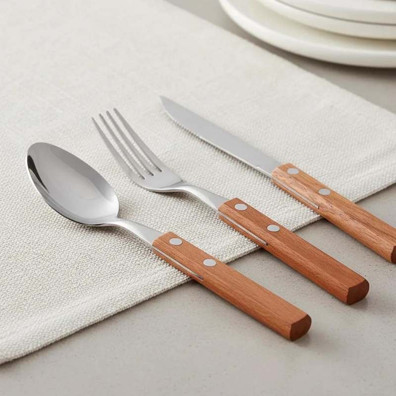 SET COMPLETO DE UTENSILIOS DE COCINA Y CUBIERTOS 18 PIEZAS - 1