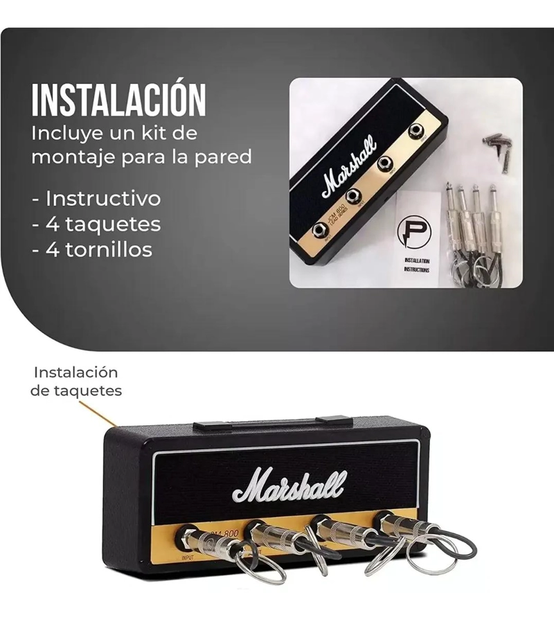 PORTA LLAVES DE PARED CON DISEÑO DECORATIVO PARA ORGANIZACION - 3