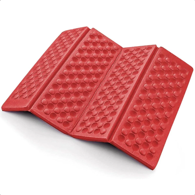 COJIN PLEGABLE DE ESPUMA PARA ASIENTO Y CAMPING CON ALFOMBRILLA - 1