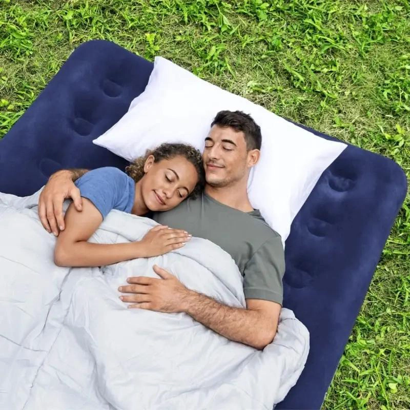 COLCHONETA INFLABLE PARA CAMPING CON DIMENSIONES 203X152X22 CM - 3