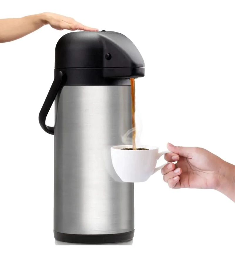 TERMO SIFON CON CAPACIDAD DE 3 LITROS PARA BEBIDAS CALIENTES - 1