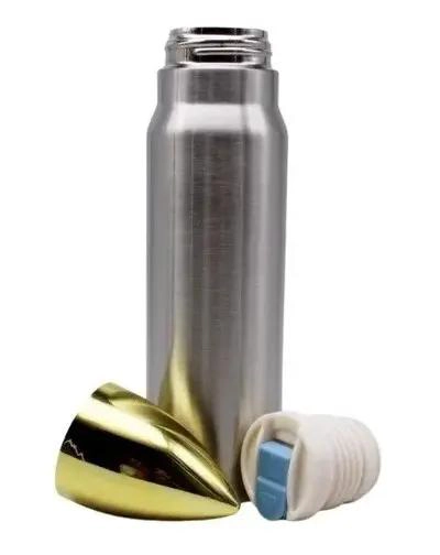 TERMO BALA TACTICO DE ACERO INOXIDABLE CON CAPACIDAD DE 450ML PARA CAMPING - 3