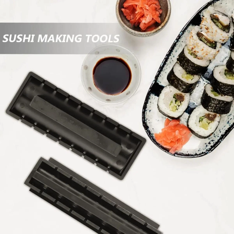 KIT PARA FABRICAR SUSHI CON MOLDES DE DIFERENTES FORMAS VARIADAS - 4
