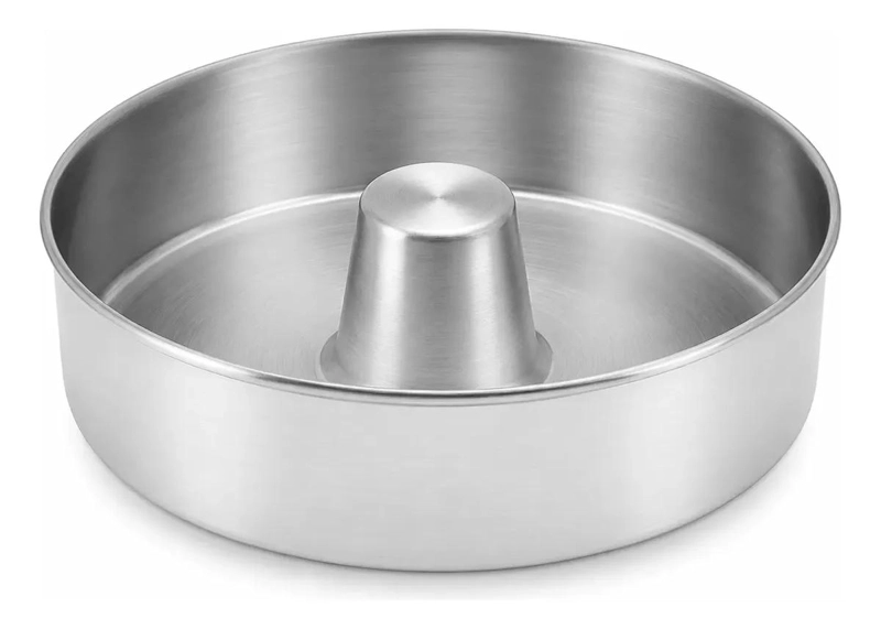 MOLDE DE ALUMINIO PARA FLAN Y PUDIN DE 28 CM PARA REPOSTERIA - 1