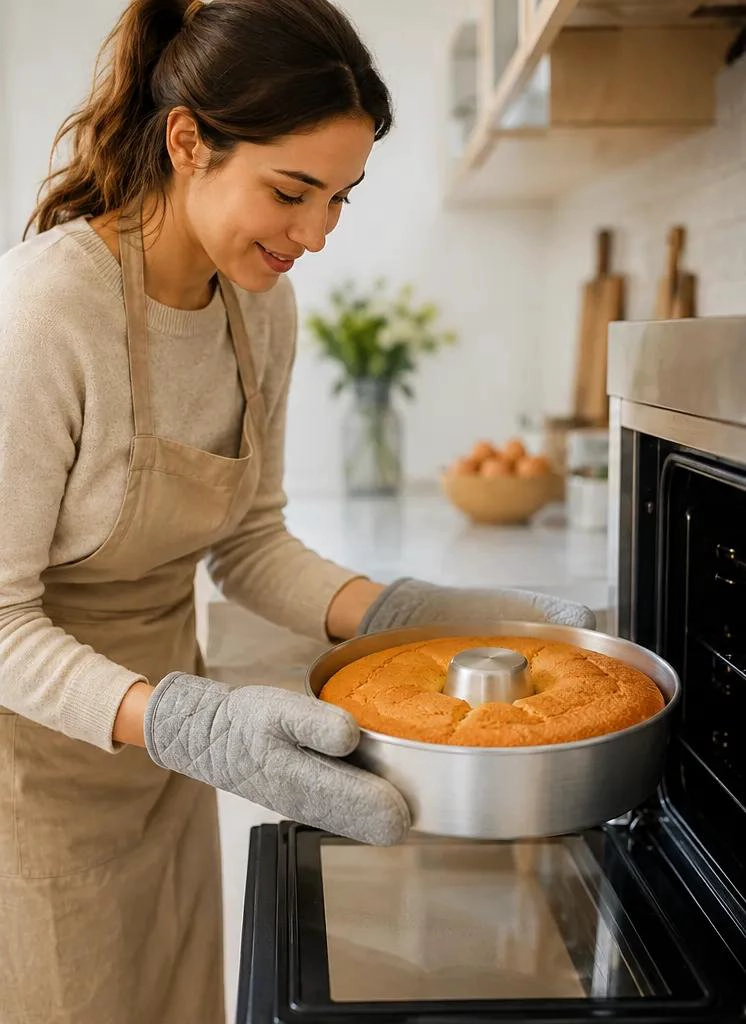 MOLDE DE ALUMINIO PARA FLAN Y PUDIN DE 28 CM PARA REPOSTERIA - 2
