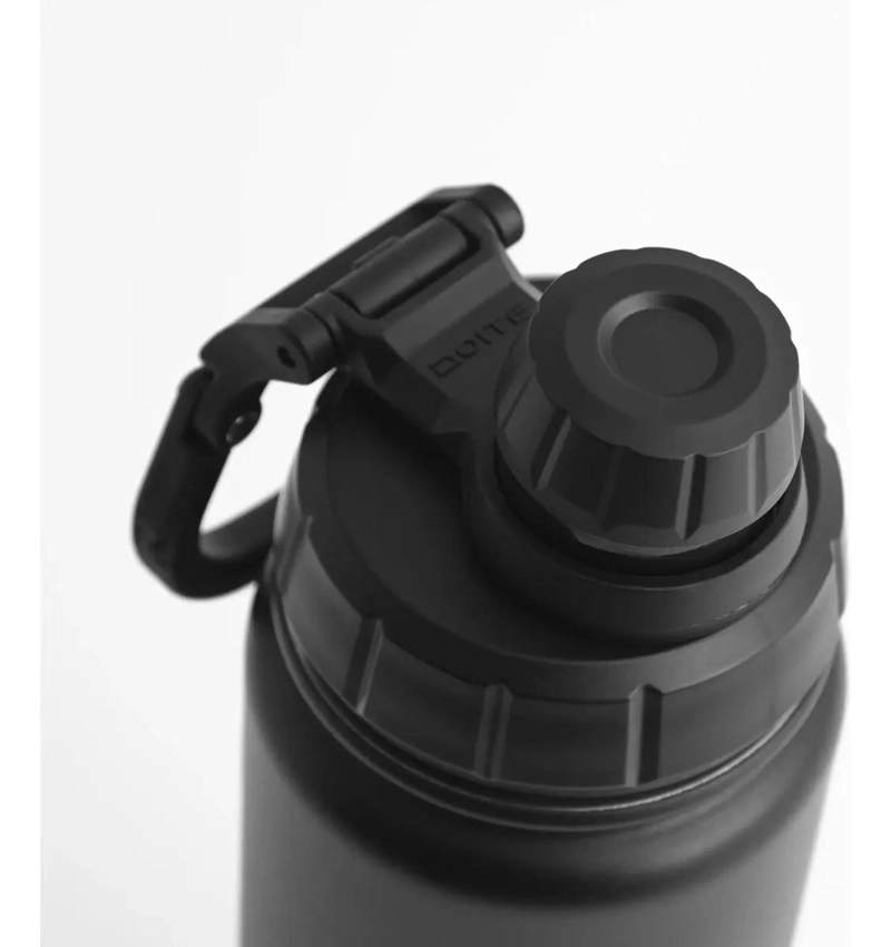 BOTELLA TERMO ACTIVO DE 530 ML COLOR NEGRO PARA BEBIDAS - 2