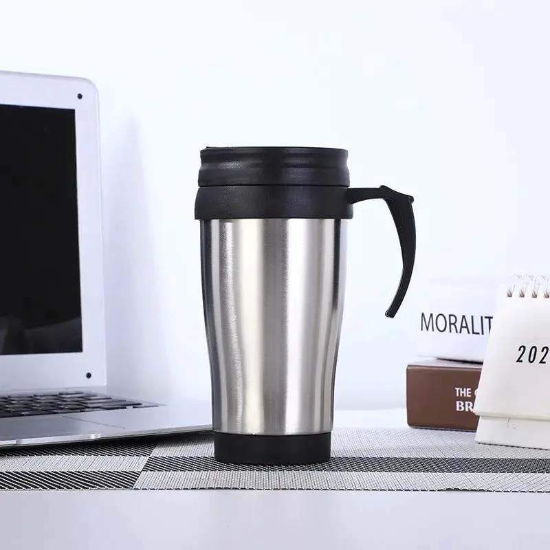 VASO TE RMICO DE ALUMINIO PARA BEBIDAS EN EL AUTO CON TAPA SEGURA - 3