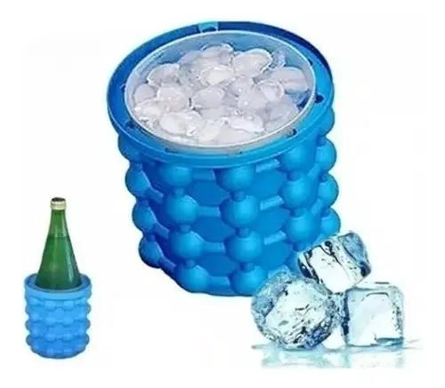 CONTENEDOR PARA HIELO CON FUNCION ENFRIADORA Y DISEÑO PRACTICO - 1