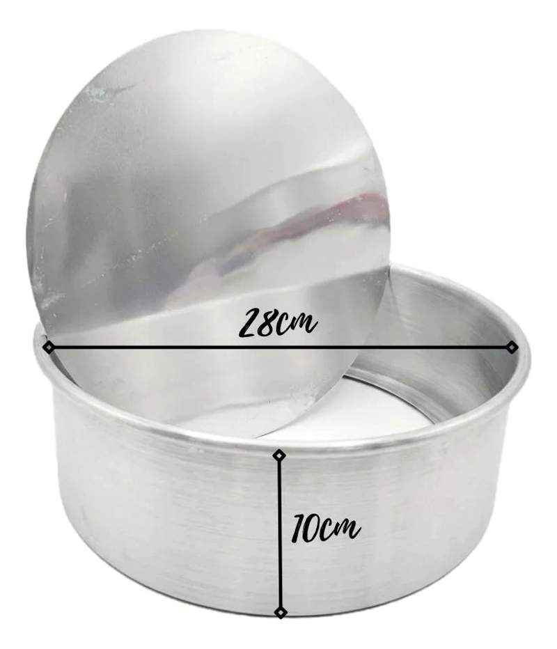 MOLDE DESMONTABLE PARA BIZCOCHO DE 10X28 CM CON DISEÑO PRACTICO - 2