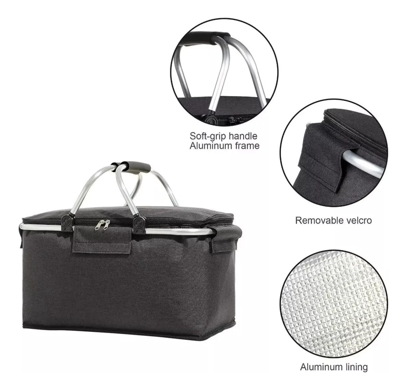 CANASTA TE RMICA PLEGABLE PORTATIL PARA CAMPING Y PICNIC - 5