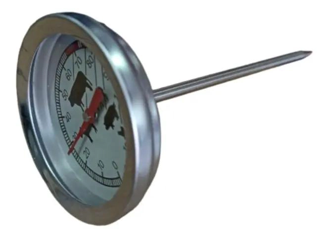TERMOMETRO DE COCINA EN ACERO INOXIDABLE PARA ALIMENTOS - 1