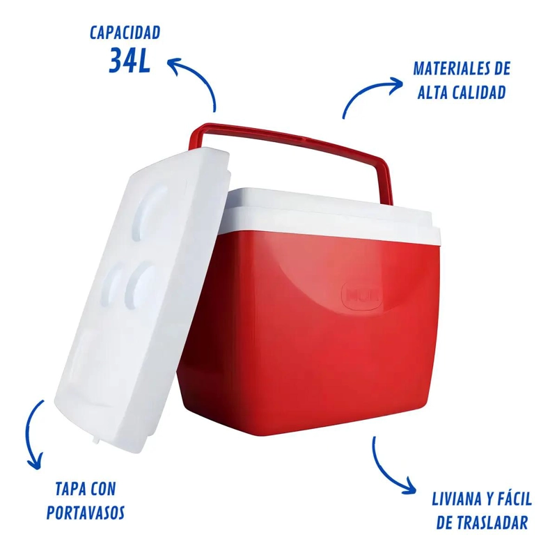 CONSERVADORA TE RMICA PLASTICA CON CAPACIDAD DE 75 LITROS PARA ALIMENTOS Y BEBIDA - 5