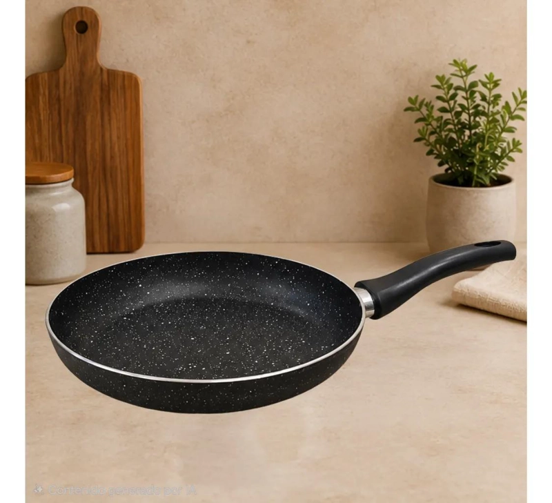 SARTE N ANTIADHERENTE DE 28 CM CON RECUBRIMIENTO DE TEFLON PARA COCINA - 1