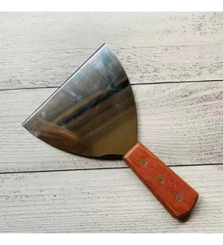 SET DE 3 ESPATULAS GRUESAS PARA CHURRASCO Y COCINA EN PLANCHA - 4
