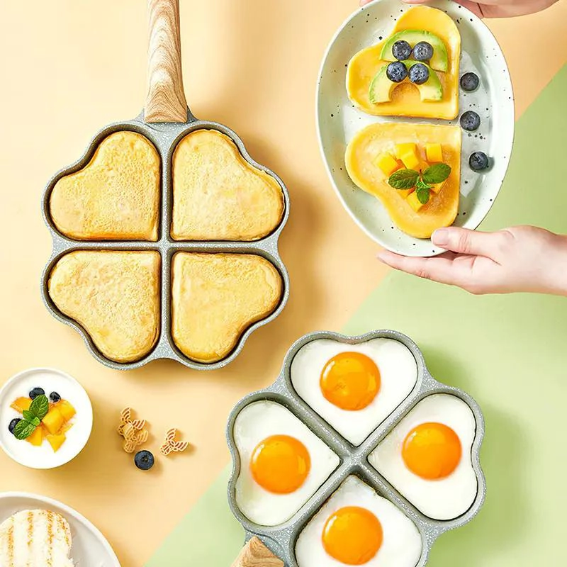 SARTE N ANTIADHERENTE CON DISEÑO EN FORMA DE CORAZON PARA COCINA - 2