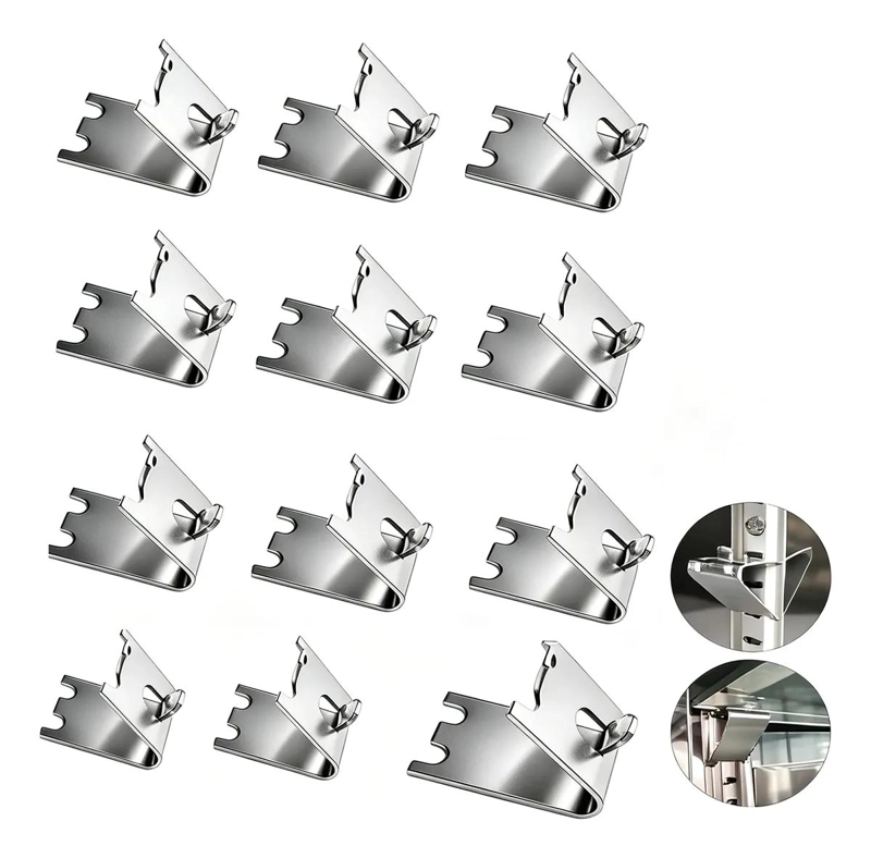 SET DE 12 SOPORTES METALICOS PARA VENTILADORES Y COOLERS - 1