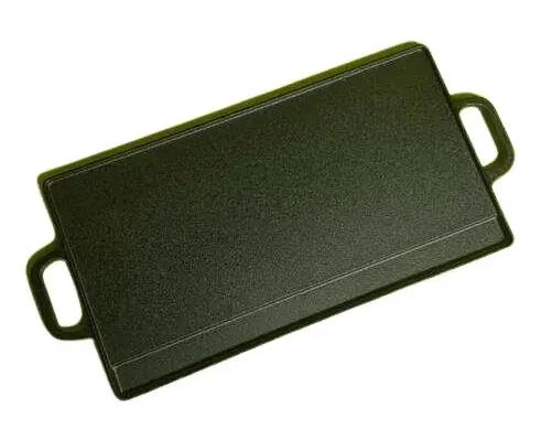 PLANCHA DE FIERRO FUNDIDO REVERSIBLE 46 CM X 23 CM PARA COCINA - 3