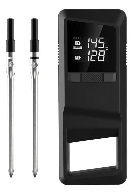 TERMOMETRO INALAMBRICO CON DOS SONDAS PARA CARNE Y CONEXION MOVIL - 1