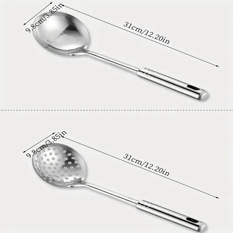 SET DE 7 UTENSILIOS DE COCINA CON CUCHARAS Y ESPATULA DE ALTA CALIDAD - 3