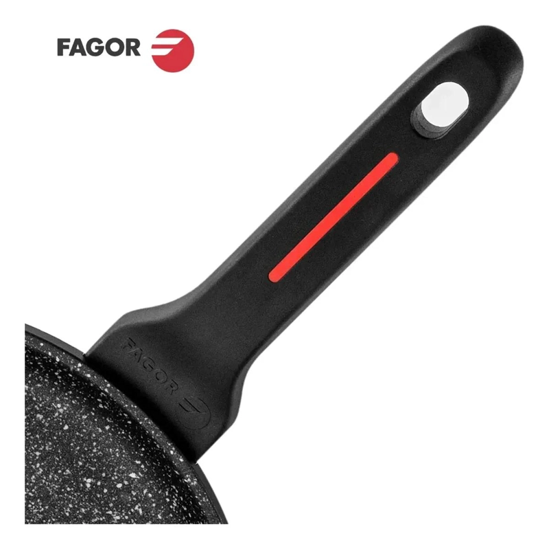 SET DE SARTENES ANTIADHERENTES DE ALUMINIO DE 24 Y 26 CM COLOR NEGRO - 1