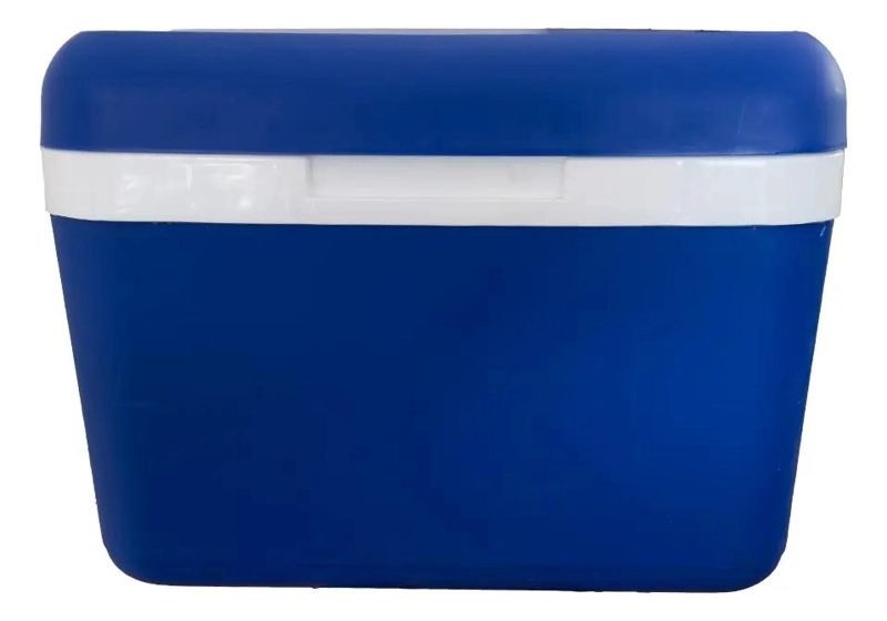 ENFRIADOR PORTATIL DE 20 LITROS EN COLORES AZUL Y BLANCO - 5