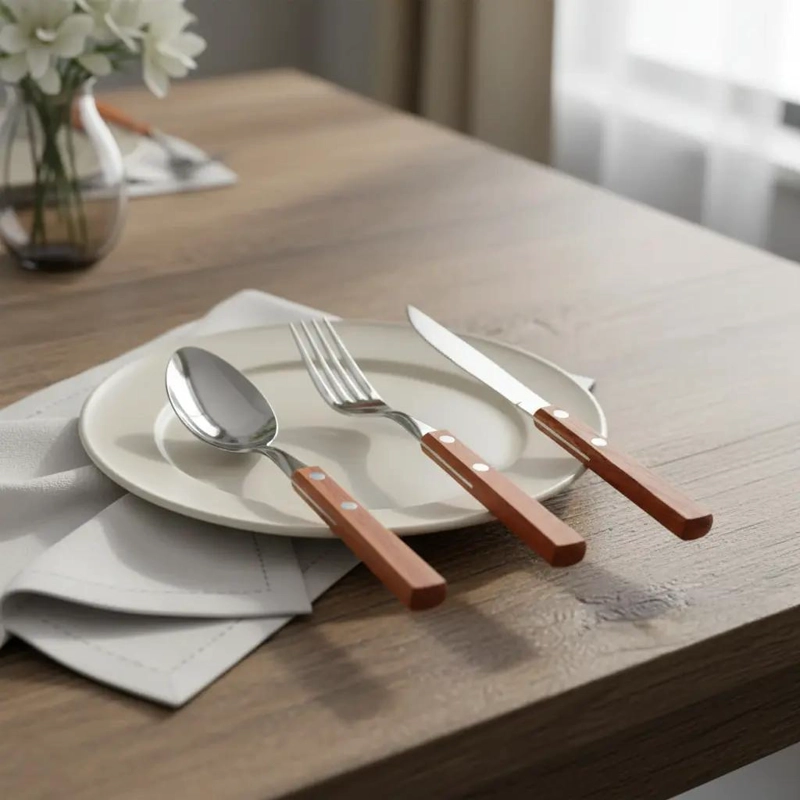 SET COMPLETO DE UTENSILIOS DE COCINA Y CUBIERTOS 18 PIEZAS - 1