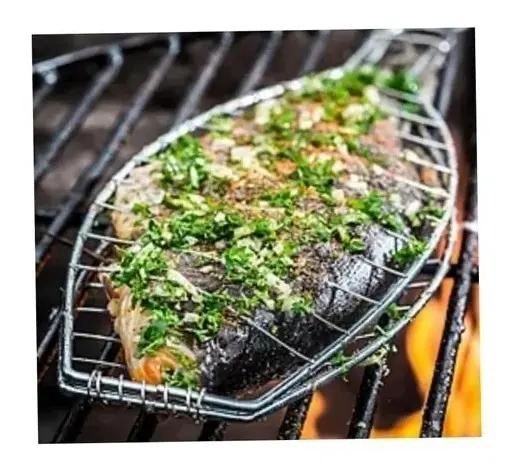 GRILL PARA PESCADO IDEAL PARA ASADOS Y PARRILLAS AL AIRE LIBRE - 1