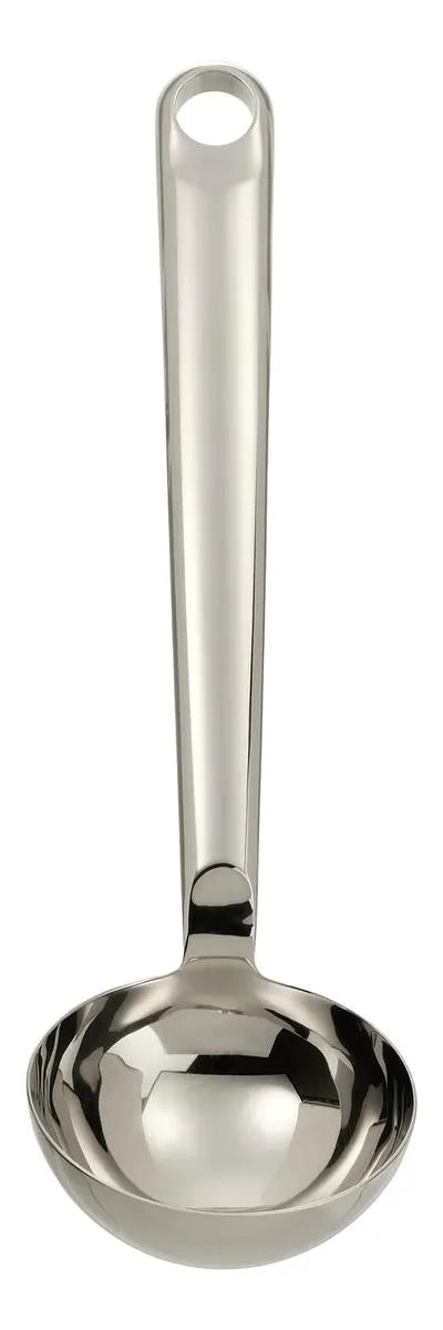CUCHARON DE ACERO INOXIDABLE DE 31 CM PARA COCINA - 1